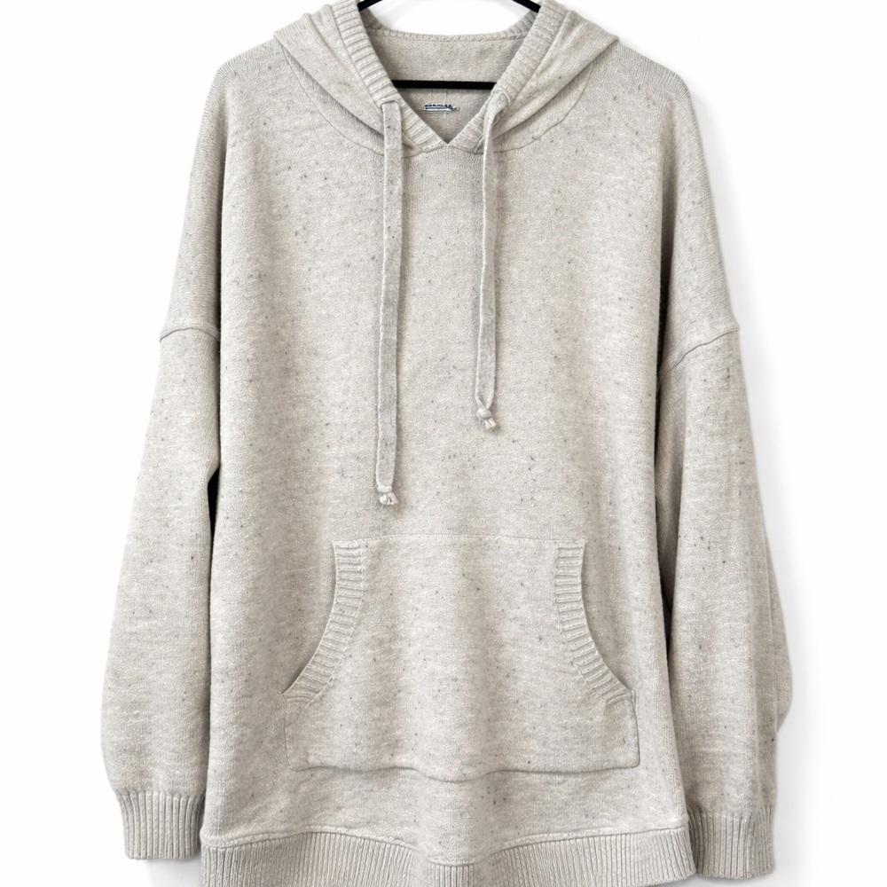 BloomChic Cozy Gray Hooded Sweatshirt